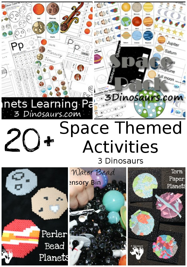 Space Printables & Activities - 3Dinosaurs.com 