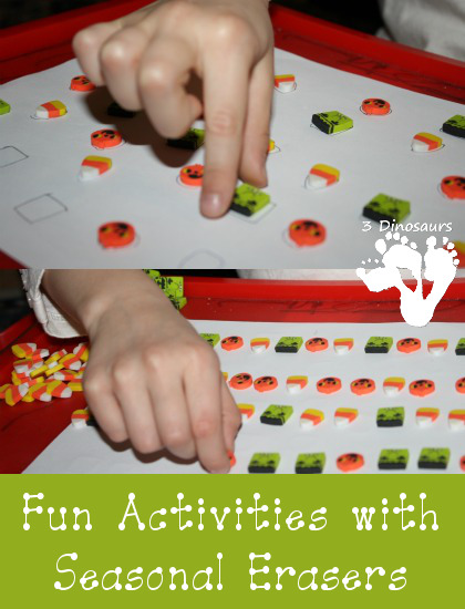 Fun Activities with Seasonal Erasers