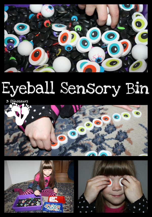 Eyeball Sensory Bin - 3Dinosaurs.com