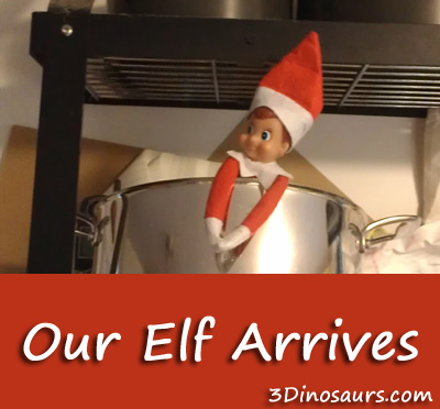 Our Elf Arrives