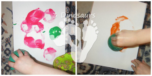 Painting with Balloons - 3Dinosaurs.com