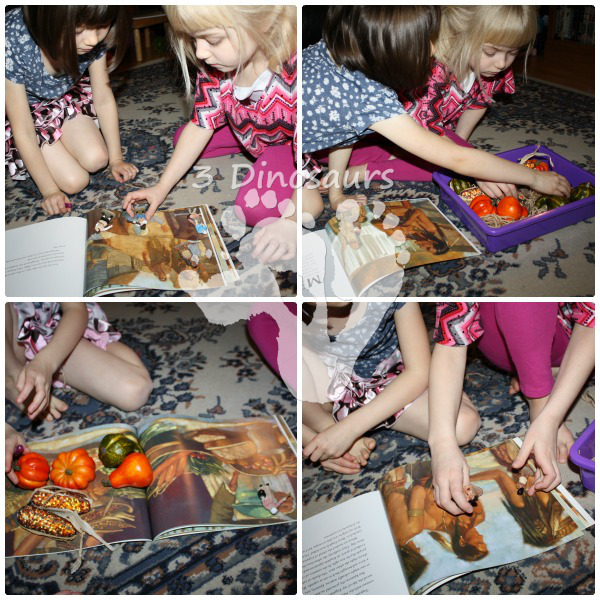 Thanksgiving Sensory Bin - Squanto's Journey - 3Dinosaurs.com