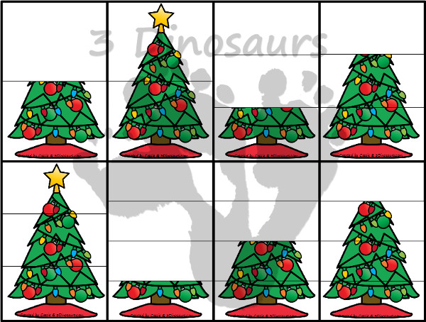 Free Comparing Christmas Fractions - hands on look at compare different fractions with a Christmas Theme - 3Dinosaurs.com