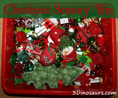 Christmas Sensory Bin