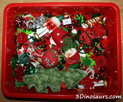 Christmas Sensory Bin