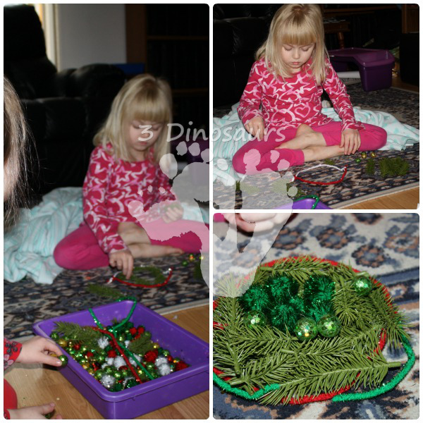 Christmas Sound & Fine Motor Sensory Bin by 3Dinosaurs.com