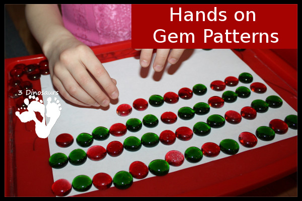 Hands On Gem Patterns by 3Dinosaurs.com