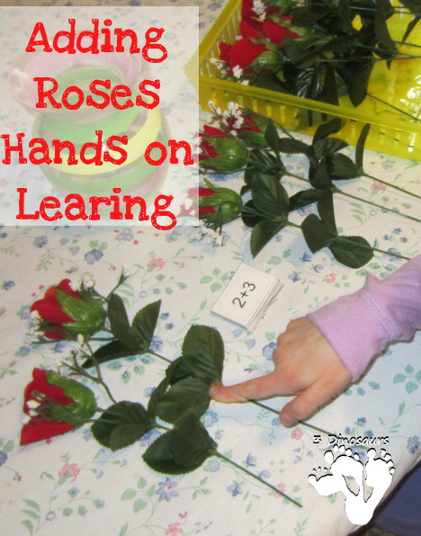 Adding Roses - Hands on Learning - 3Dinosaurs.com