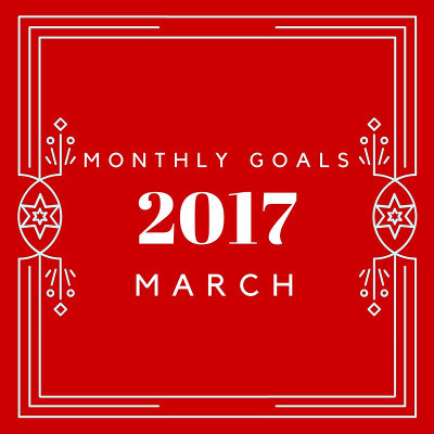 March 2017 Monthly Goals - 3Dinosaurs.com