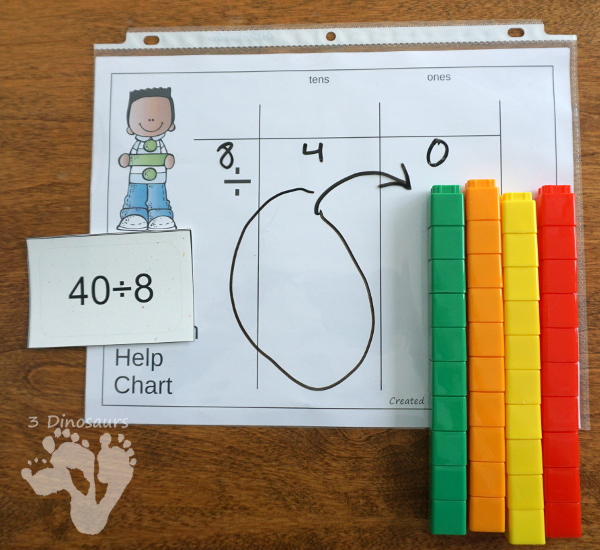 Free Place Value Mats for Multiplication & Division - 3 mats for multiplication and division with different levels of place value. - 3Dinosaurs.com