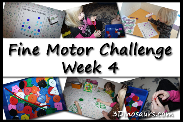 Fine Motor Challenge Week 4