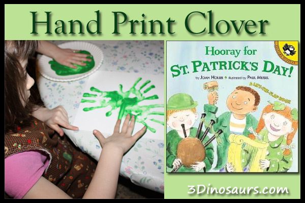 Hand Print Clover