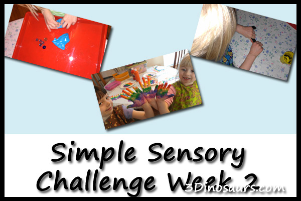 Simple Sensory Challenge Week 2