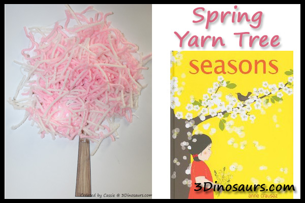 Spring Yarn Tree – Seasons – Spring Dot Printables