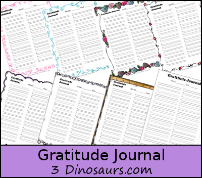 Free Gratitude Journal