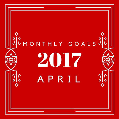 Spring Cleaning and April Monthly Goals - blog, family and personal goals for April 2017 - 3Dinosaurs.com