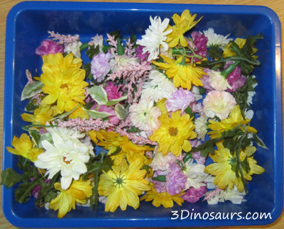 Flower Sensory Bin