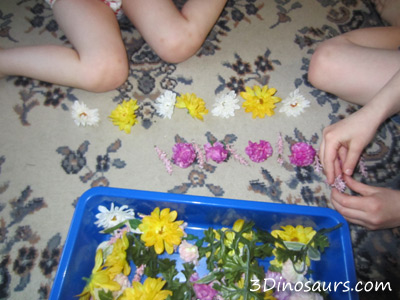 Flower Sensory Bin