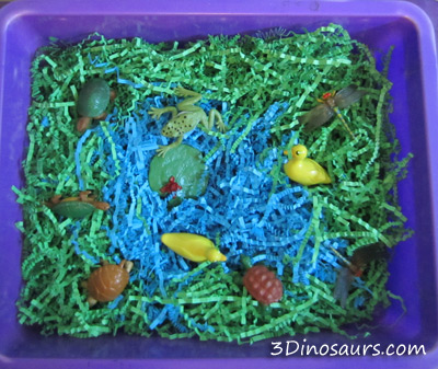 Pond Sensory Bin