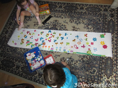 Spring Mural - 100 Days of Play