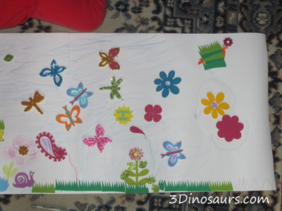 Spring Mural - 100 Days of Play