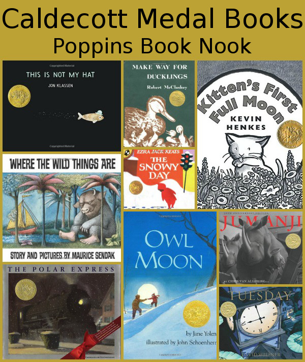 May Poppins Book Nook: Caldecott Medal Books - 3Dinosaurs.com