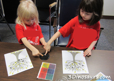 Birds in a Tree Stamping