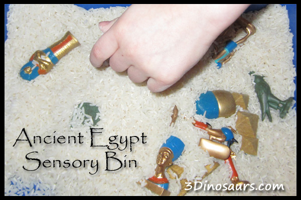 Ancient Egypt Sensory Bin