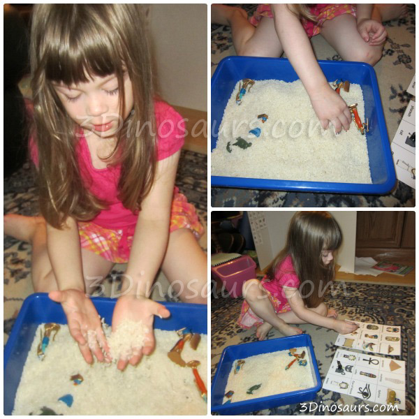 Ancient Egypt Sensory Bin