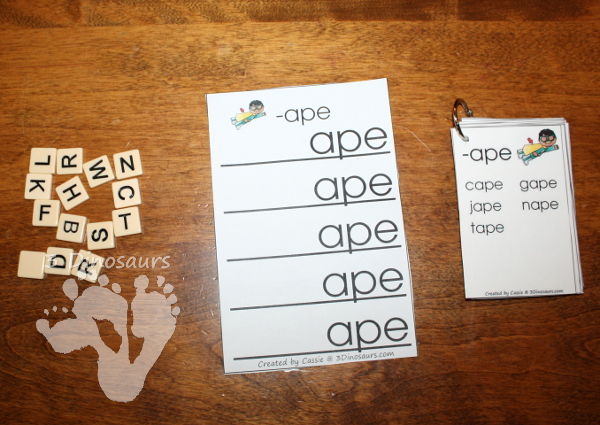 Free CVCe Word Family Ladders: -ace, -age, -ake, -ale, -ame, -ane, -ape, -ase, -ate, -ave, -ice, -ide, -ife, -ike, -ile, -ime, -ine, -ipe, -ise, -ite, -obe, -ode, -oke, -ole, -ome, -one, -ope, -ose, -ote, -ube, -ude, -ule, -une - 3Dinosaurs.com