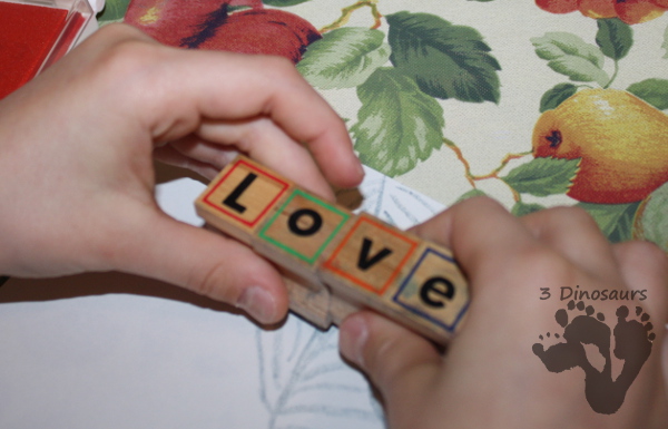 Stamping Words on Spider Webs - 3Dinosaurs.com