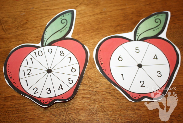 Apple Themed Multiplication and Division with no prep and hands on activities $ - 3Dinosaurs.com