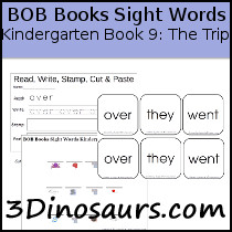 BOB Books Sight Words Kindergarten Book 9: She Did it: over, they, went - 3Dinosaurs.com