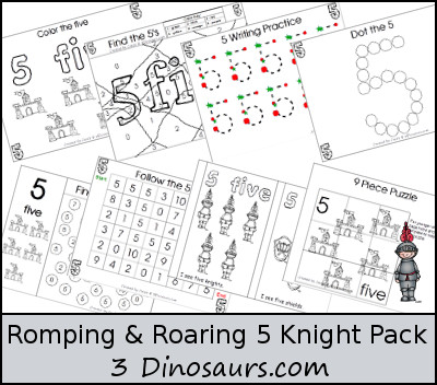 Romping & Roaring Number 5 Knight Theme Pack