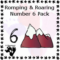 Romping & Roaring Number 6 Pack