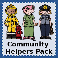Free Community Helpers Pack for ages 2 to 9 - 3Dinosaurs.com