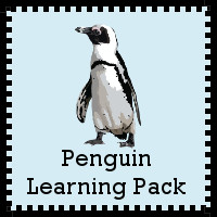 Free Penguin Learning Pack - with penguin vocab cards, information, penguins preschool, prek, and kindergarten activities with a few first grade activities as well - 3Dinosaurs.com