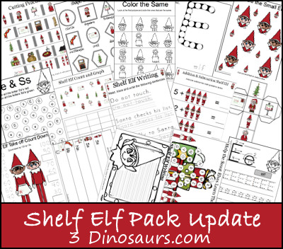 Shelf Elf Printables Update