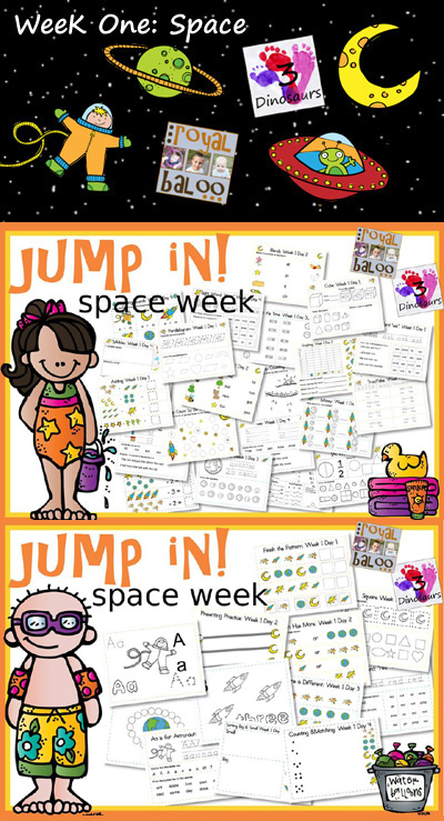 Jump In To Summer: Space Week 1