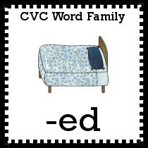 ed - Word Family Words