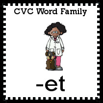 et - Word Family Words
