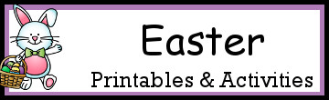 Easter Themed Printables and Activities