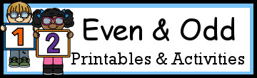 Even & Odd Activities & Printables