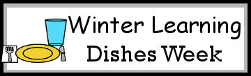 Dishes No-Prep Weekly Packs PreK to 4th Grade