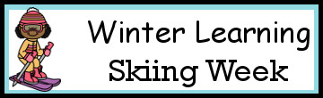 No-Prep Skiing Weekly Packs – for Prek to 4th Grade