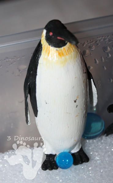 Penguin Water Bead Sensory Bin - 3Dinosaurs.com