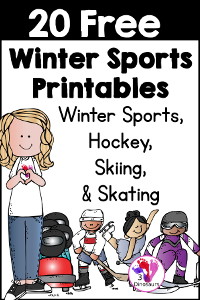 20 Free Winter Sports Printables