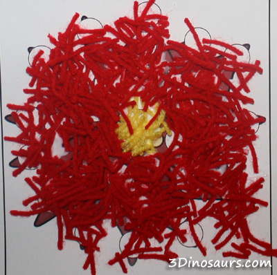 Yarn Poinsettia