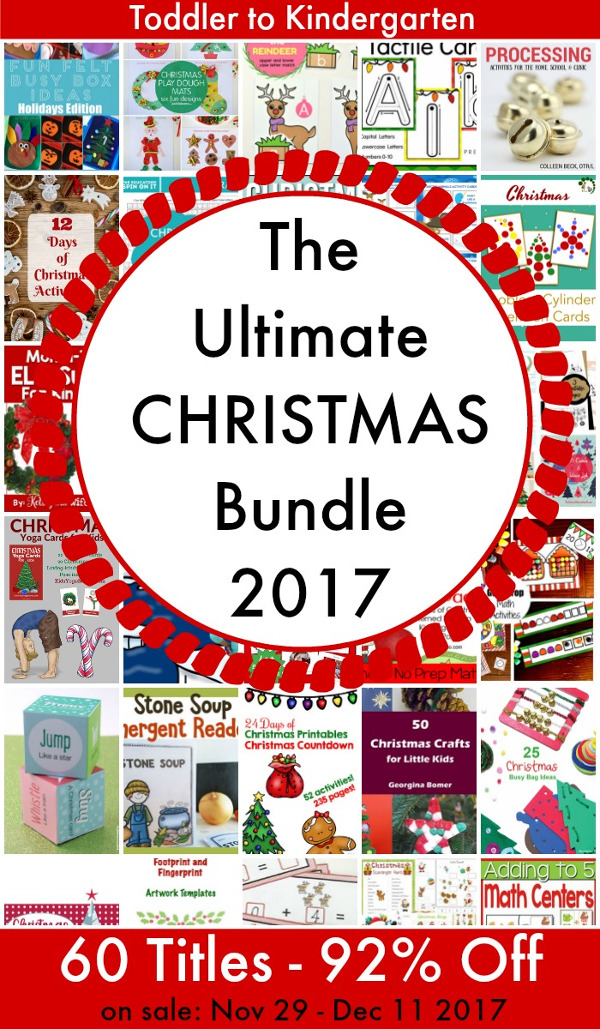 Ultimate Christmas Bundle: 60 printables at 92% off  - 3Dinosaurs.com