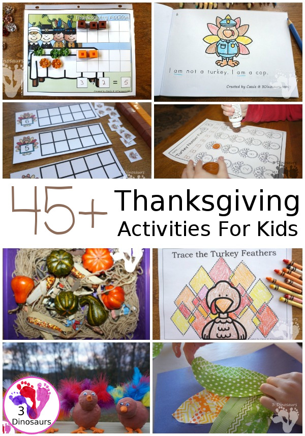 Thanksgiving Printables & Activities